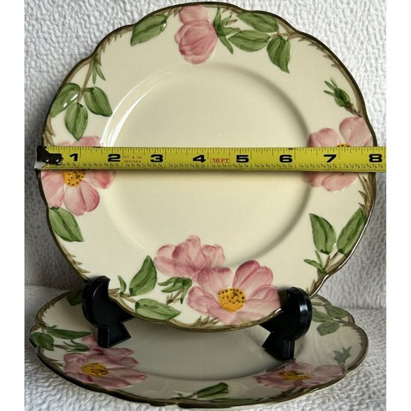 Vintage Franciscan Half Moon Dinnerware 1949-1953 (2) Luncheon Plates Unused - Picture 8 of 12